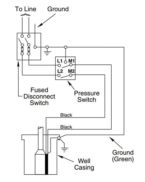 2 wire well pump wiring diagram 